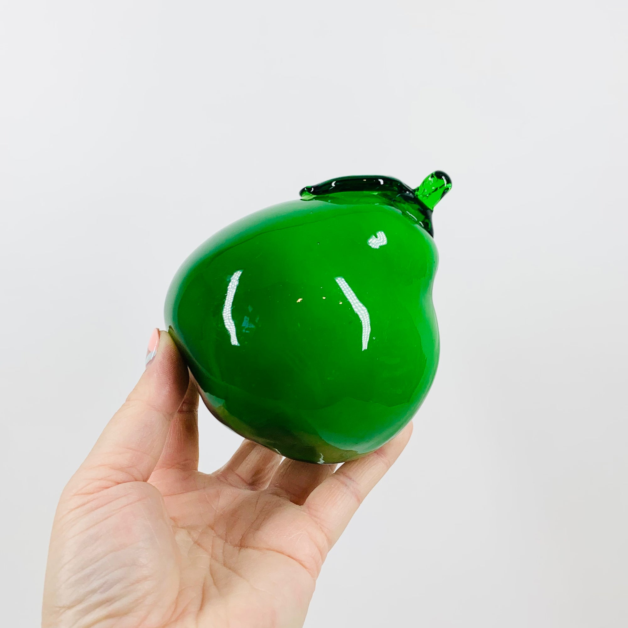 Midcentury Italian glass fruit