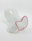 ANTIQUE FRENCH WHITE OPALINE GLASS JUG