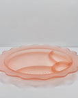 PINK SCALLOP PLATE
