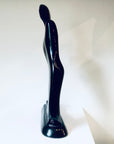 MCM black porcelain figurines of a couple