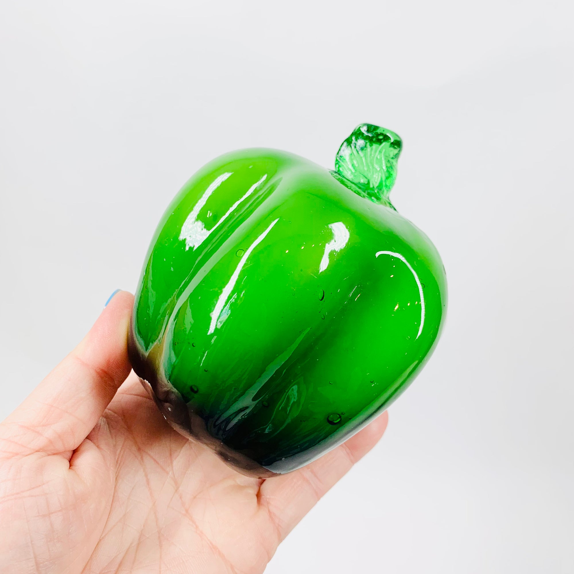 Midcentury Italian glass fruit