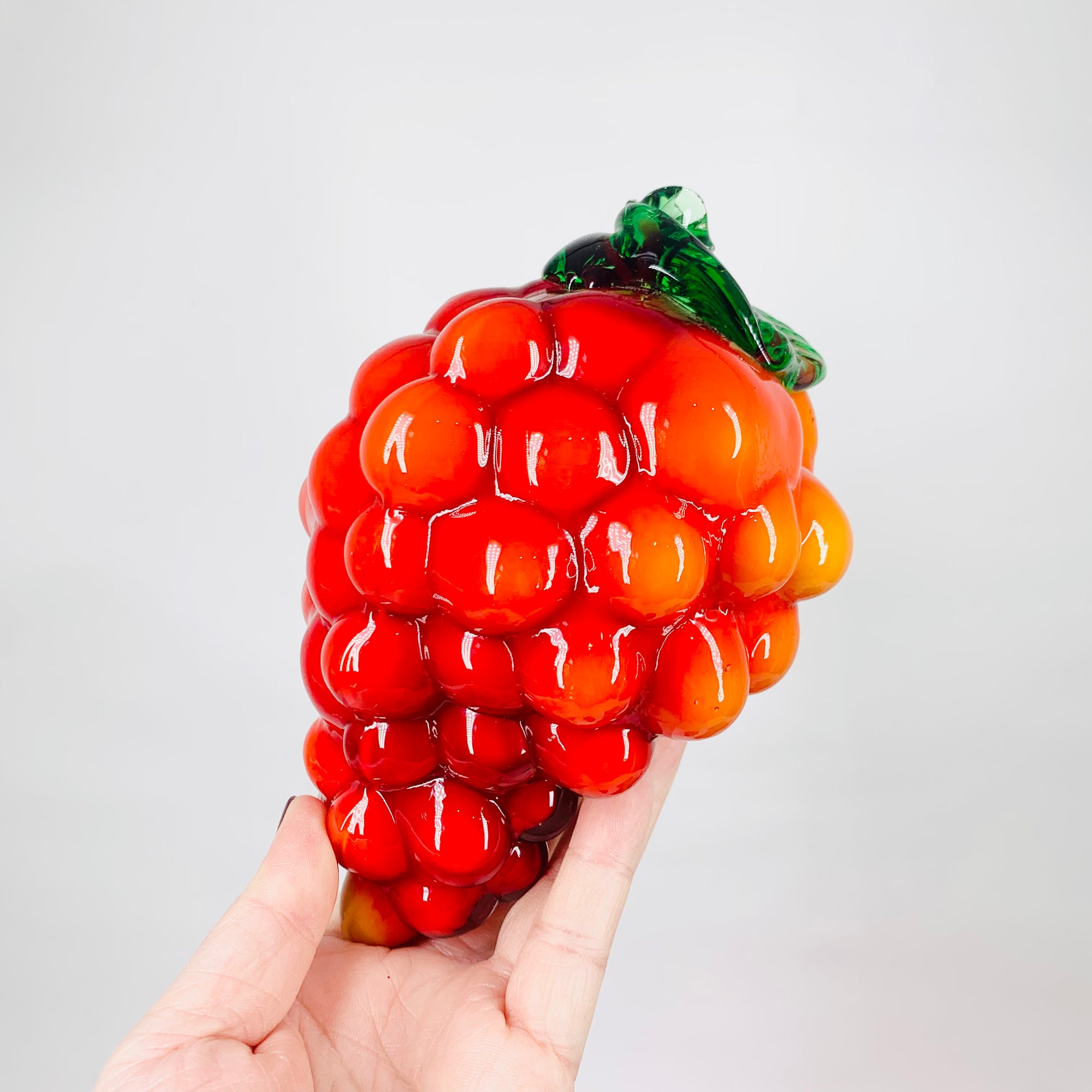 Midcentury Italian glass fruit