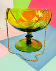 1970s Oroton commercial alloy bronze rope gold chain
