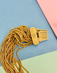 1975 CHRISTIAN DIOR MULTI-STRANDS STATEMENT NECKLACE