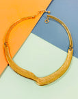 Extremely rare 1970s Barcs white & red enamel necklace