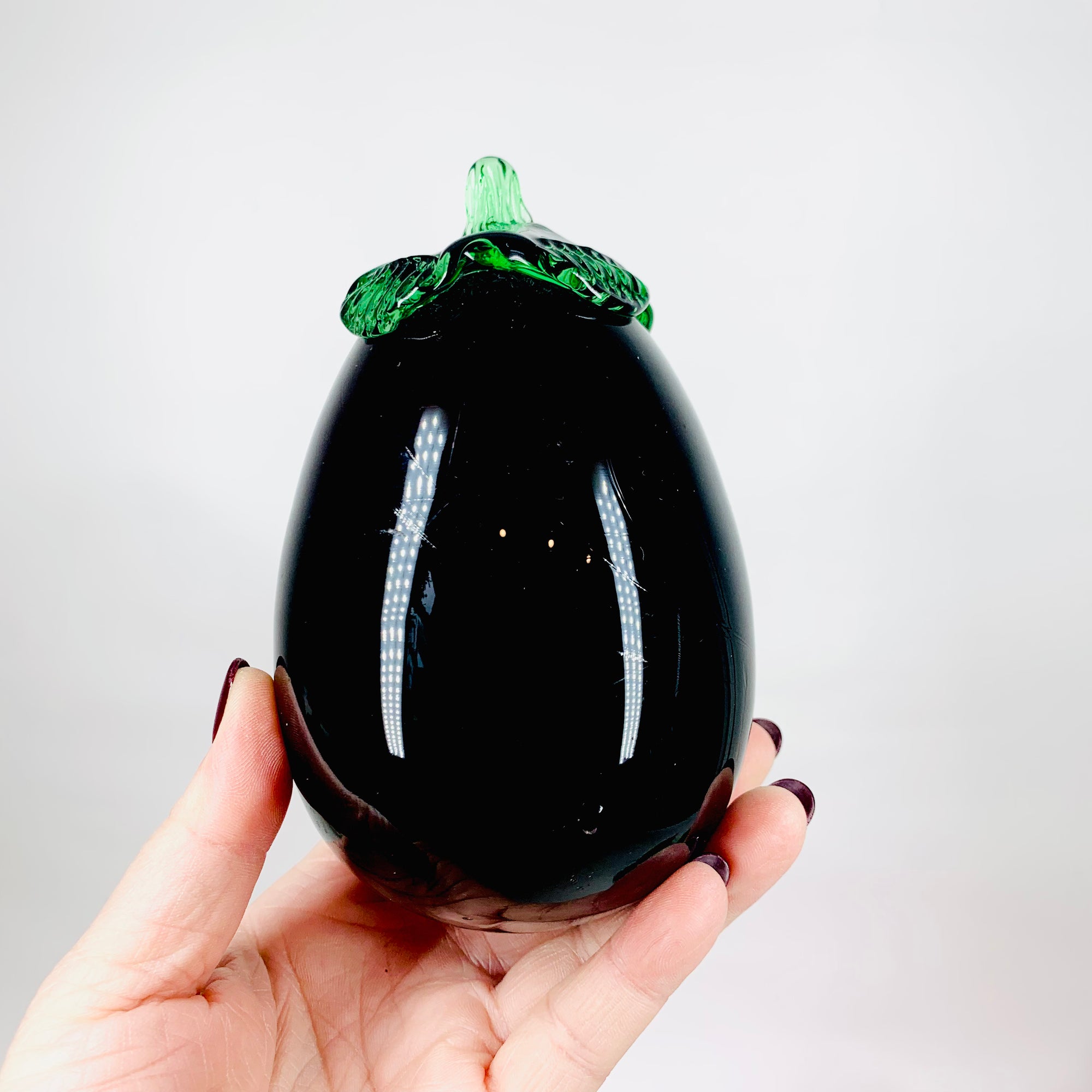 Midcentury Italian glass fruit