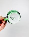 Extremely rare 1920s Victoria Czechoslovakia Art Deco hand painted porcelain coffee cup and matching saucer