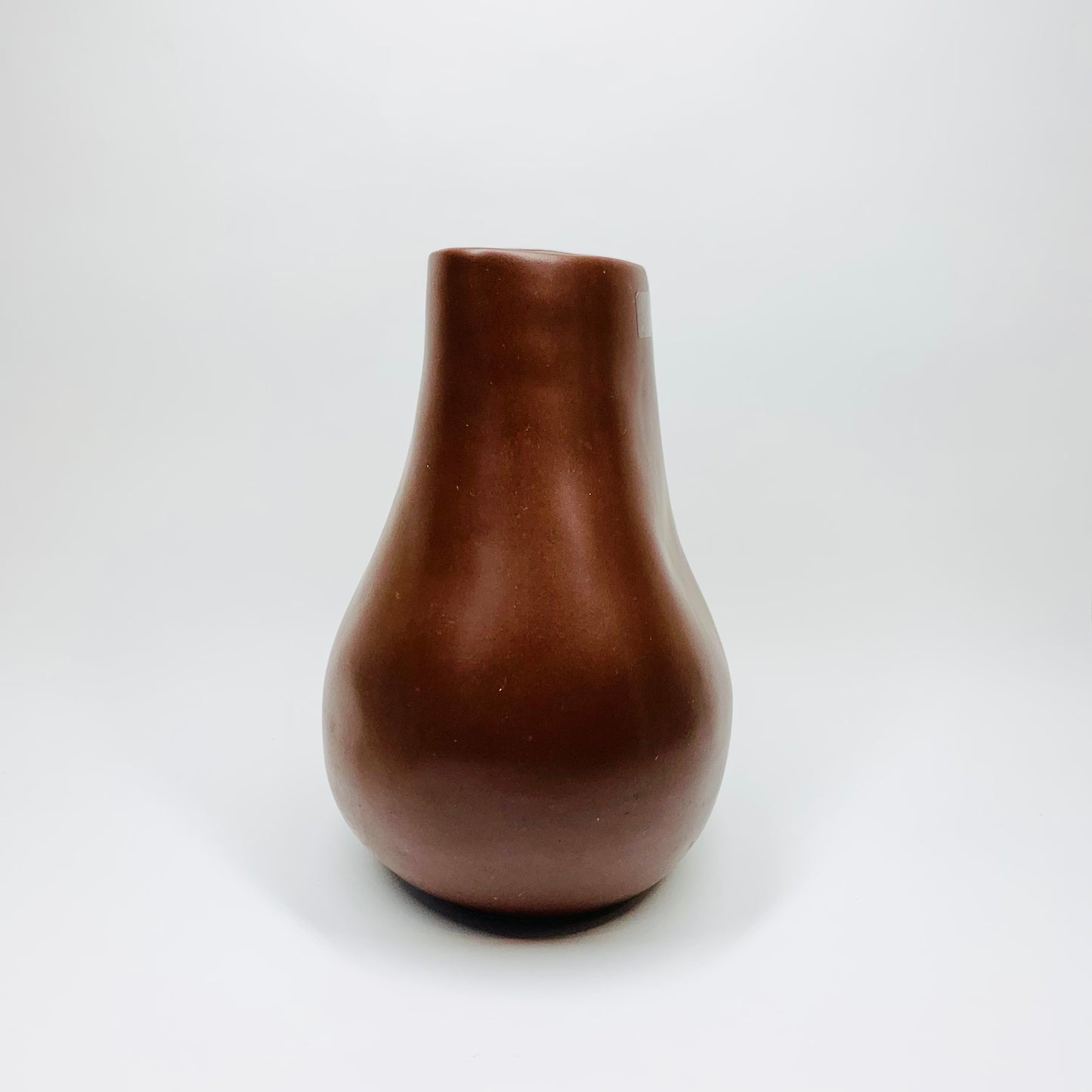 Rare 1980s ASA Germany brown pottery vase
