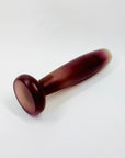 Vintage pink purple resin cylinder vase