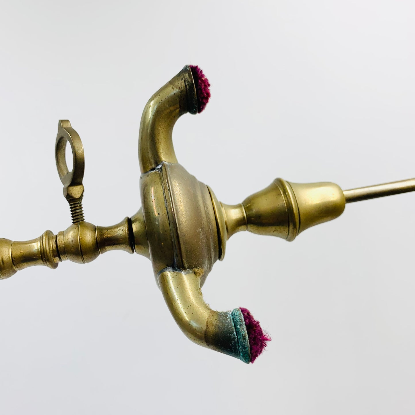 Antique Middle Eastern brass oil burner