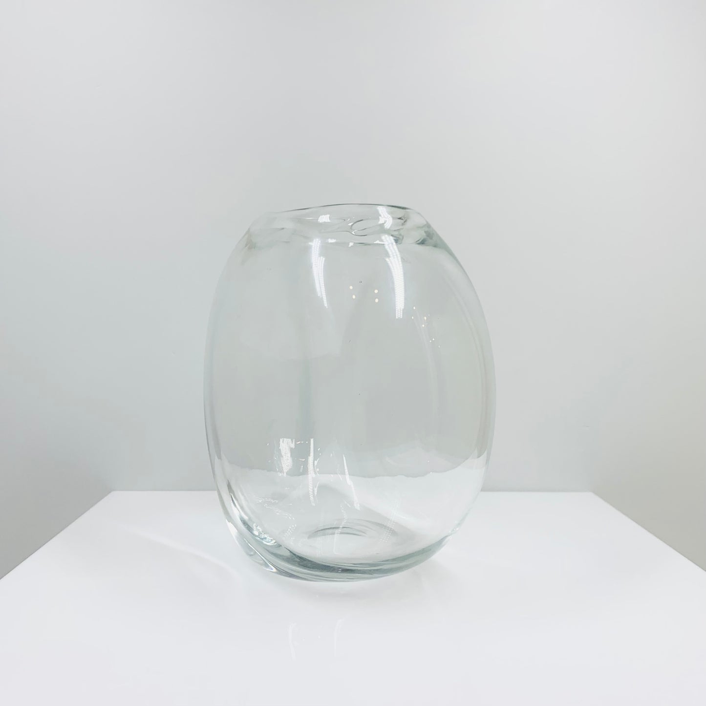MCM Visla Poland glass vase
