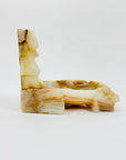 Midcentury onyx Aztec ashtray
