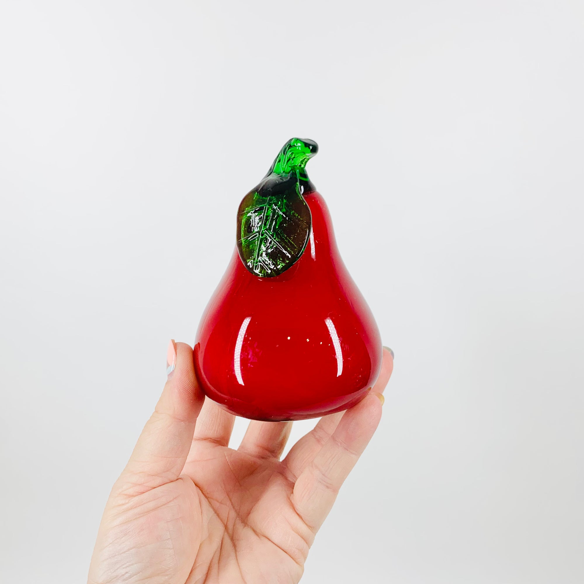 Midcentury Italian glass fruit