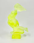 URANIUM GLASS LOVERS FIGURINE