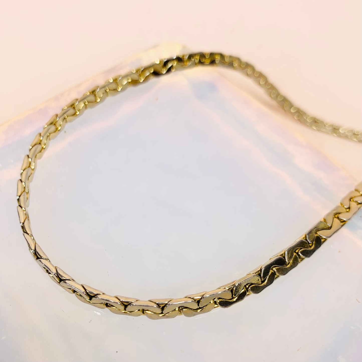 Extremely rare 1970s Artisan ultra rolled gold long chain