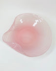 1950s PINK MURANO OPALESCENT GLASS SHELL BOWL