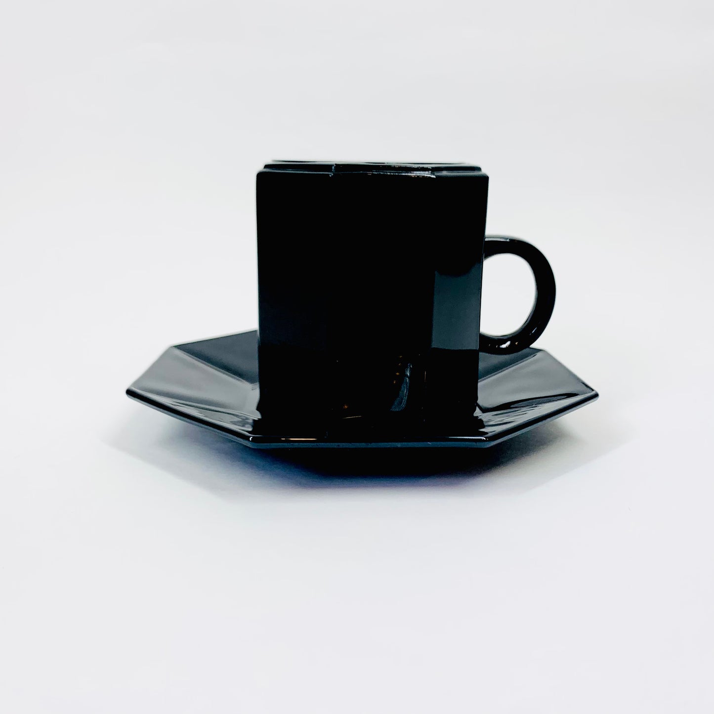 GLASS COFFEE CUP SET