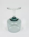 1950s POLISH GREY GLASSES WITH CLEAR STEMS