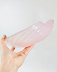 1950s PINK MURANO OPALESCENT GLASS SHELL BOWL