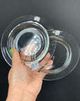 Rare Midcentury Finnish Lasi Prisma glass plate
