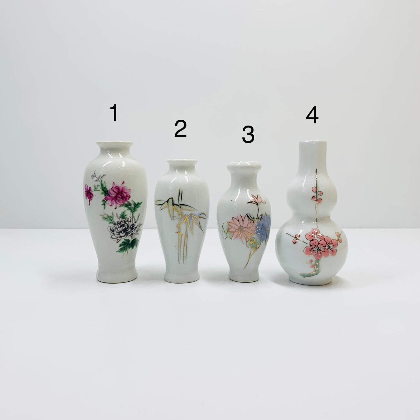 Vintage fine bone China miniature vase