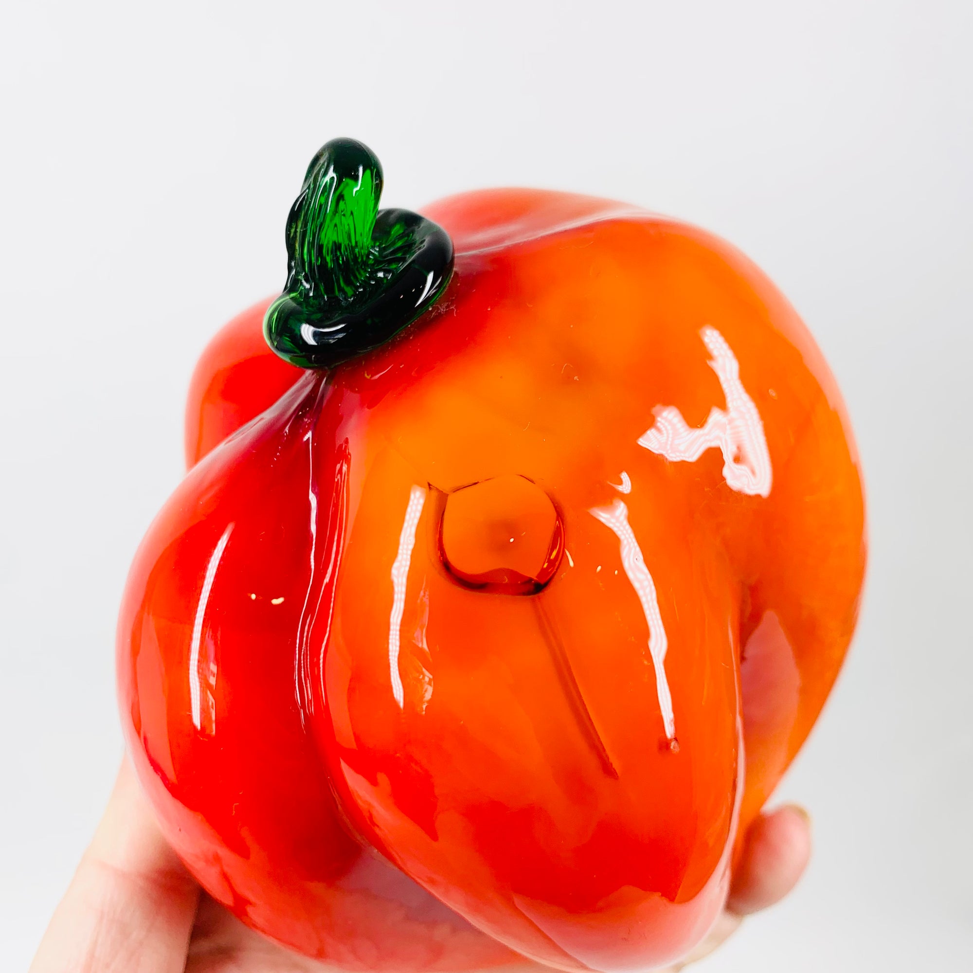 Midcentury Italian glass fruit