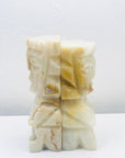 Vintage onyx Aztec bookends