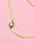 1960s single strand pearls necklace