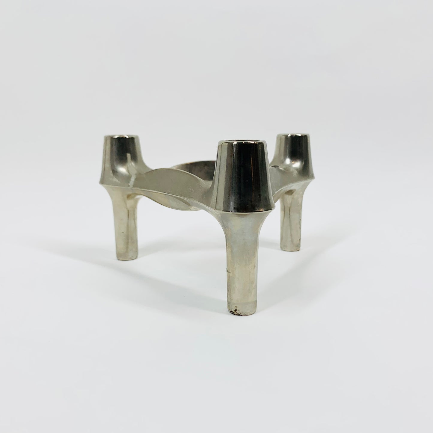 60s STOFF NAGEL BRUTALIST CANDLE HOLDER (WIDE)