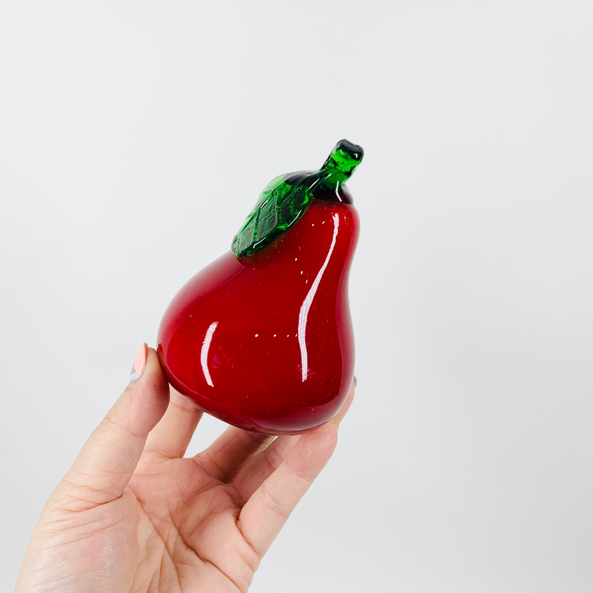 Midcentury Italian glass fruit