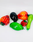 Midcentury Italian glass fruit