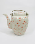 Rare retro Vietnamese hand painted porcelain coffee/tea cup and matching saucer