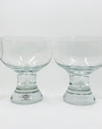 MCM Kosta Sweden handmade paperweight base coupe