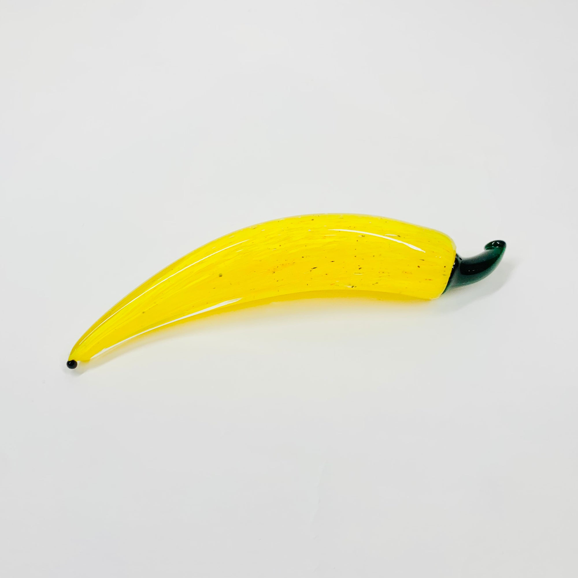 Rare mouth blown studio art glass banana