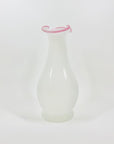 ANTIQUE FRENCH WHITE OPALINE GLASS JUG