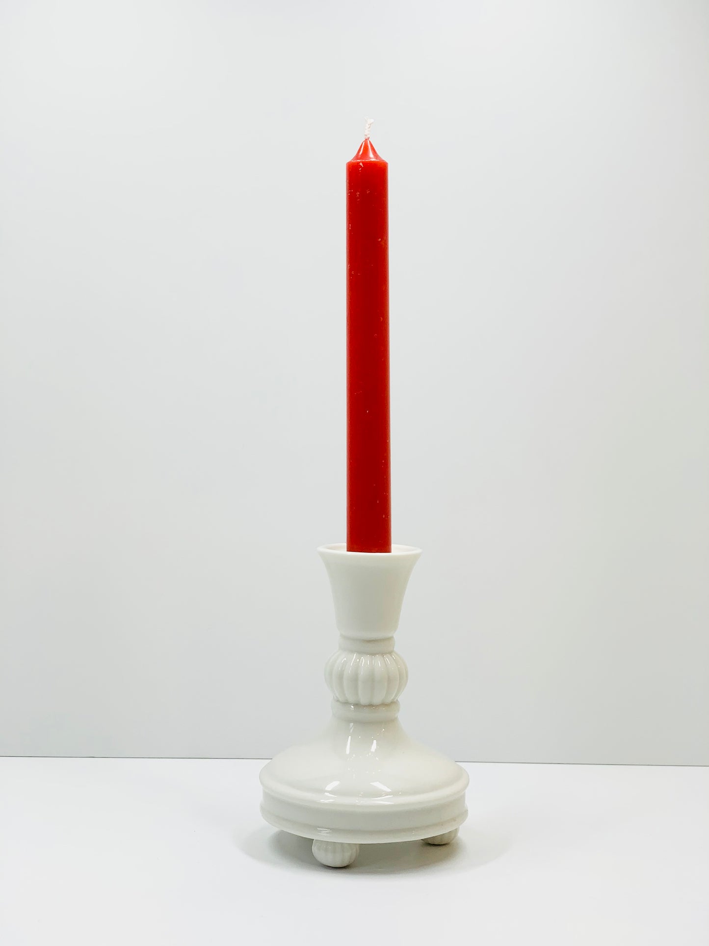 Vintage Villeroy & Boch white porcelain candle holder
