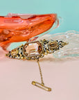 60s ELIZABETH REIMER ENAMEL BROOCH
