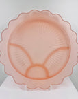 PINK SCALLOP PLATE