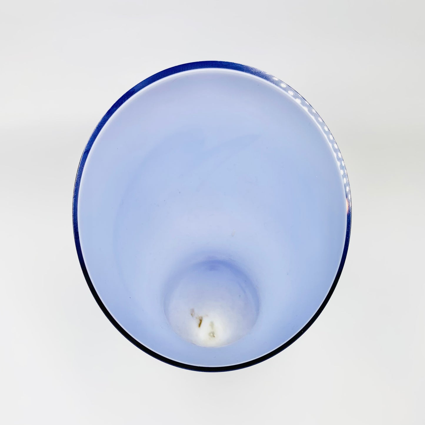 Space Age Swedish cased blue glass vase