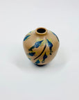Stunning Midcentury Australian hand painted studio pottery mini vase