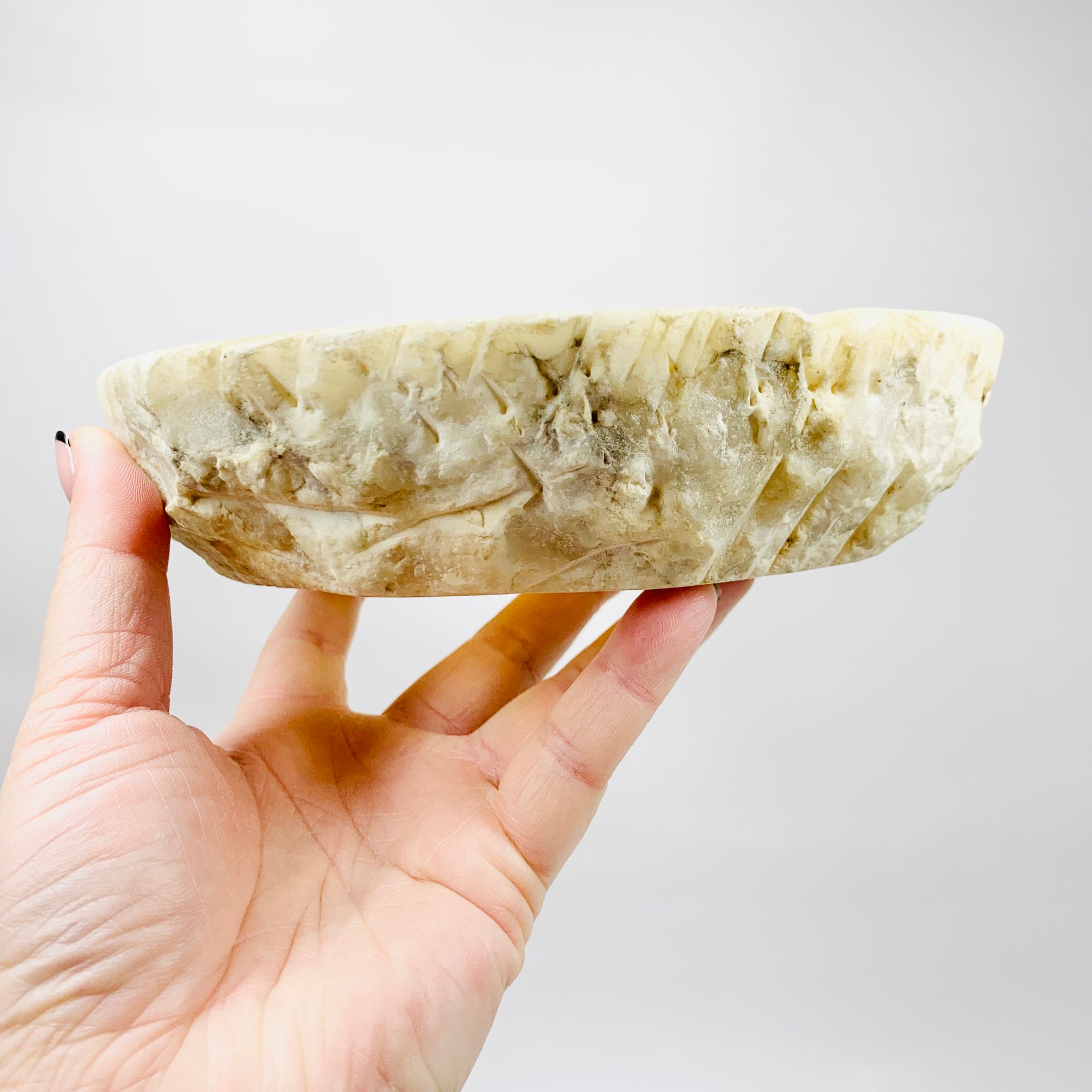 Midcentury soapstone ashtray