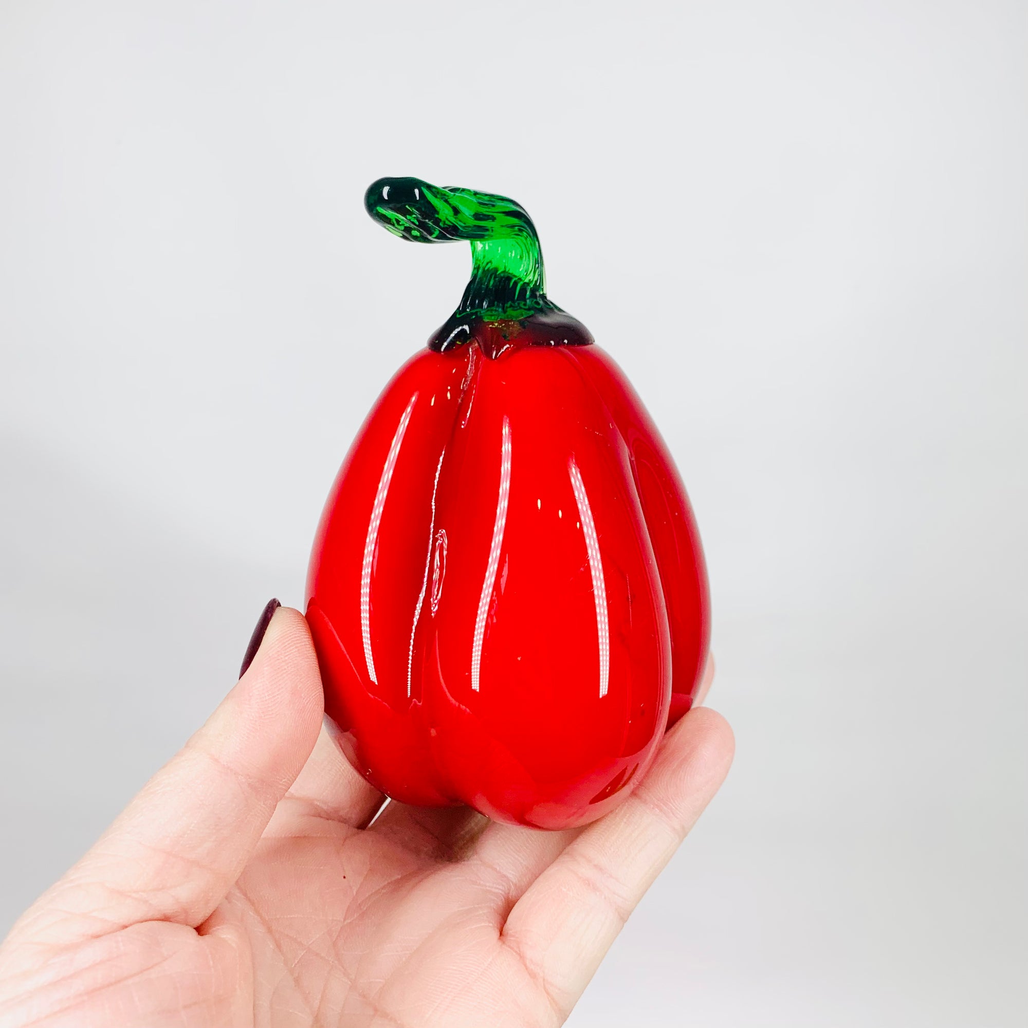 Midcentury Italian glass fruit