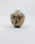 Stunning Midcentury Australian hand painted studio pottery mini vase